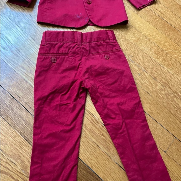 Appaman Red Toddler Suit Two Piece 2 3 - Picture 5 of 6